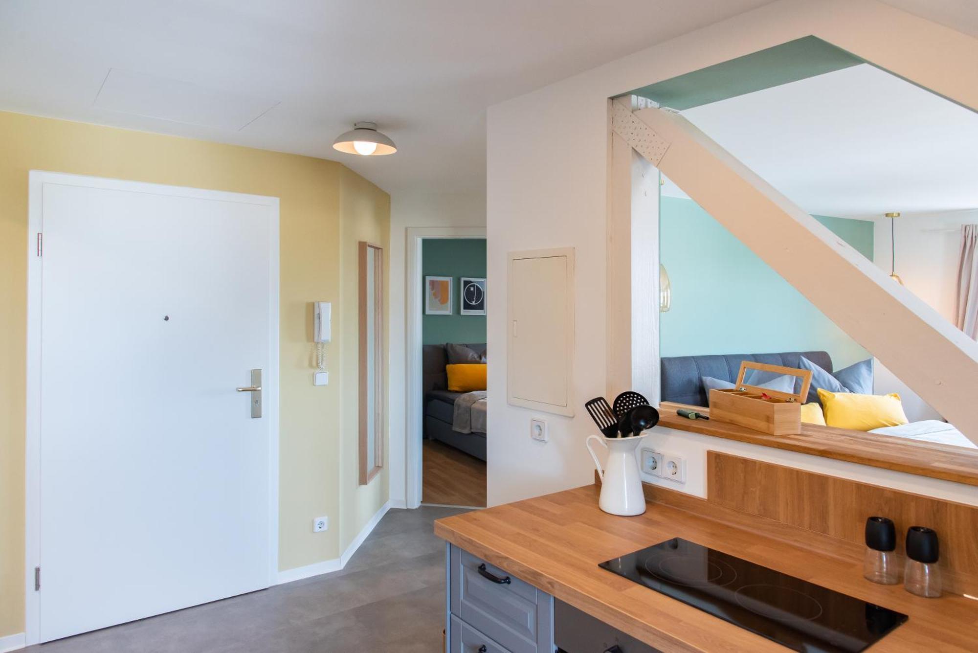 Bauhaus Apartment - Netflix, Nespresso, Zentral, Messe Chemnitz Esterno foto
